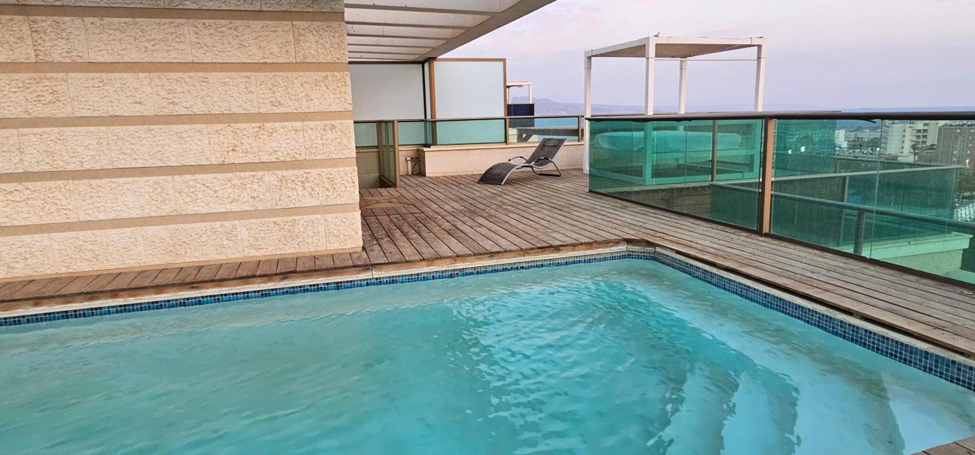 Exclusive Top Luxury Penthouse Near The Sea With Privat Roof-Pool Daire Eilat Dış mekan fotoğraf